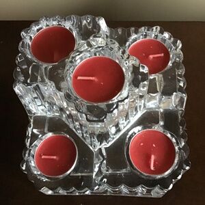 Retired Partylite  Square Votive Candle Holder